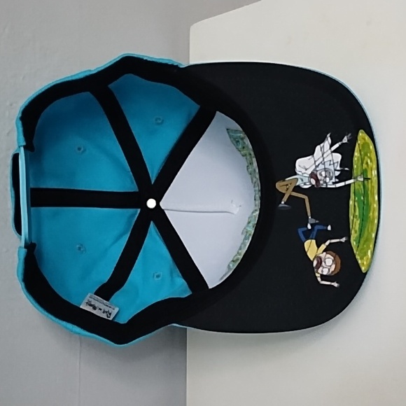 Rick and Morty 3D Embroidered Snapback Hat Limited Edition - Picture 9 of 12